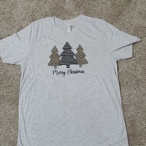 Leopard and stripe Christmas trees!